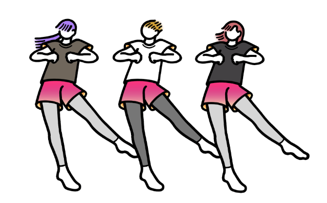 CIRCUIT①【上級】：HIIT/高強度脂肪燃焼トレ